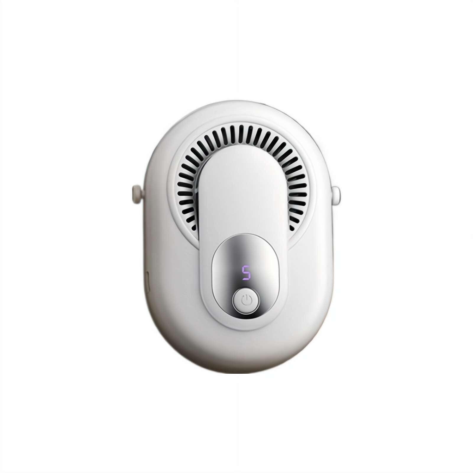 

Высокоскоростной вентилятор с возможностью подвешивания на поясе, USB-портативный уличный вентилятор с зажимом для подвешивания на поясе и зарядным устройством One Size белый