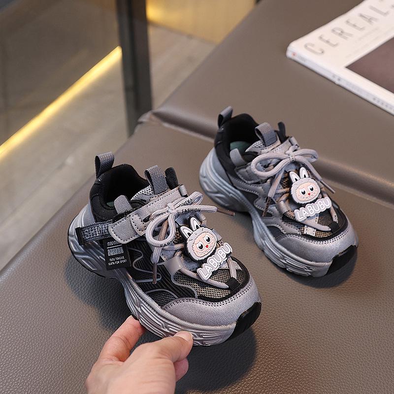 2025 Autumn Waterproof Kids' Leather Sneakers – Versatile Soft Sole for Boys & Girls