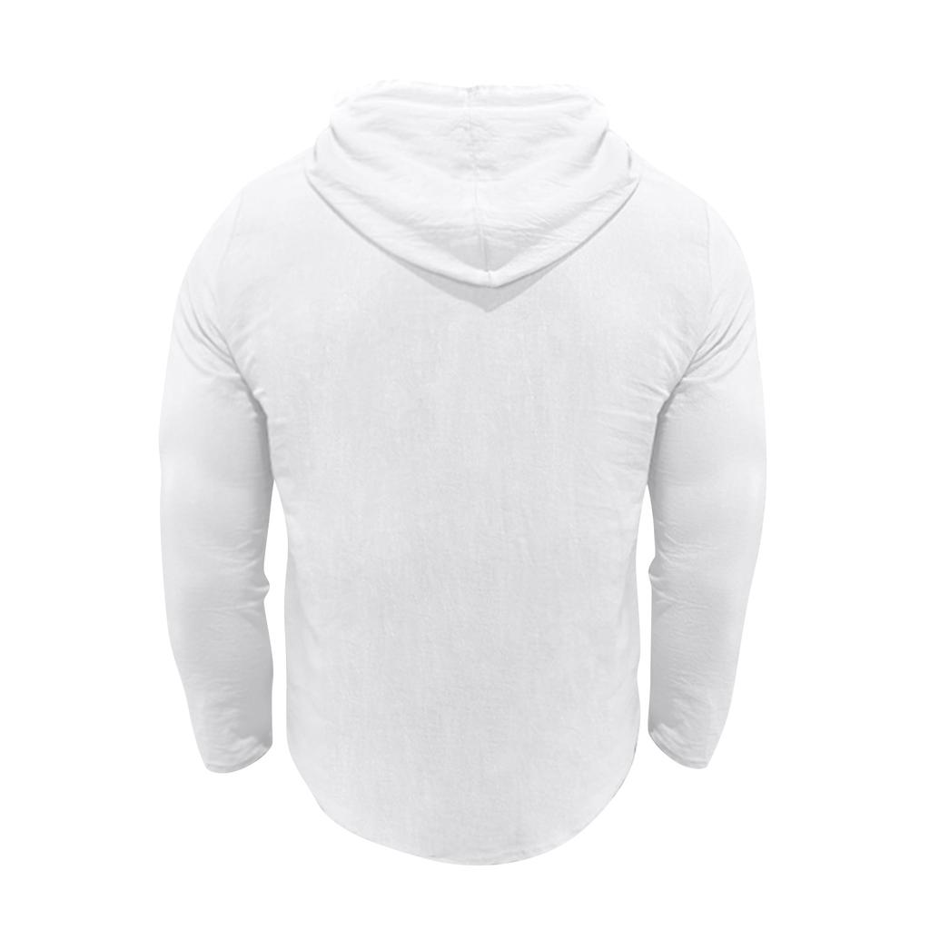 Herren Lässiges Lockeres Langärmeliges Kapuzen-Taschen-Sweatshirt