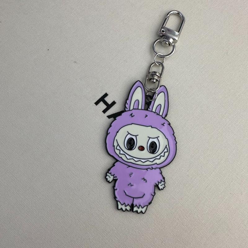 Cartoon Doll Keychain Girls Backpack Pendant Decoration Car Keyring Gift