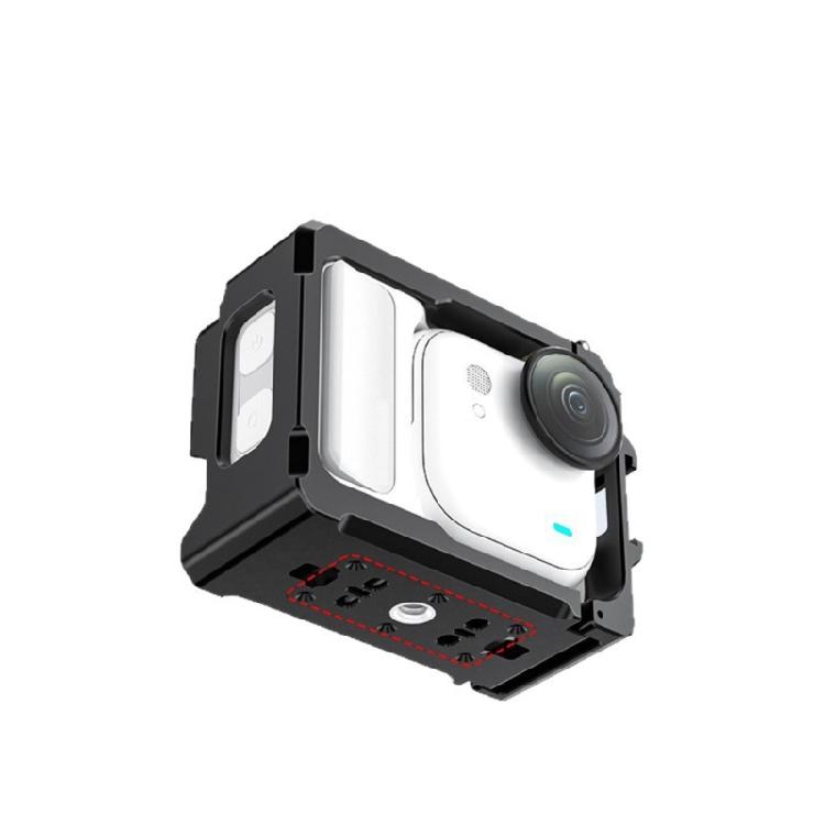 All Metal Camera Bracket Quick Detach For Pocket Cameras Vlogging Featuring Double Mount Point Tool Less Assembly Design