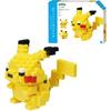 Figur i byggklossar - BANDAI - NANOBLOCK - Pokémon - Pikachu Deluxe