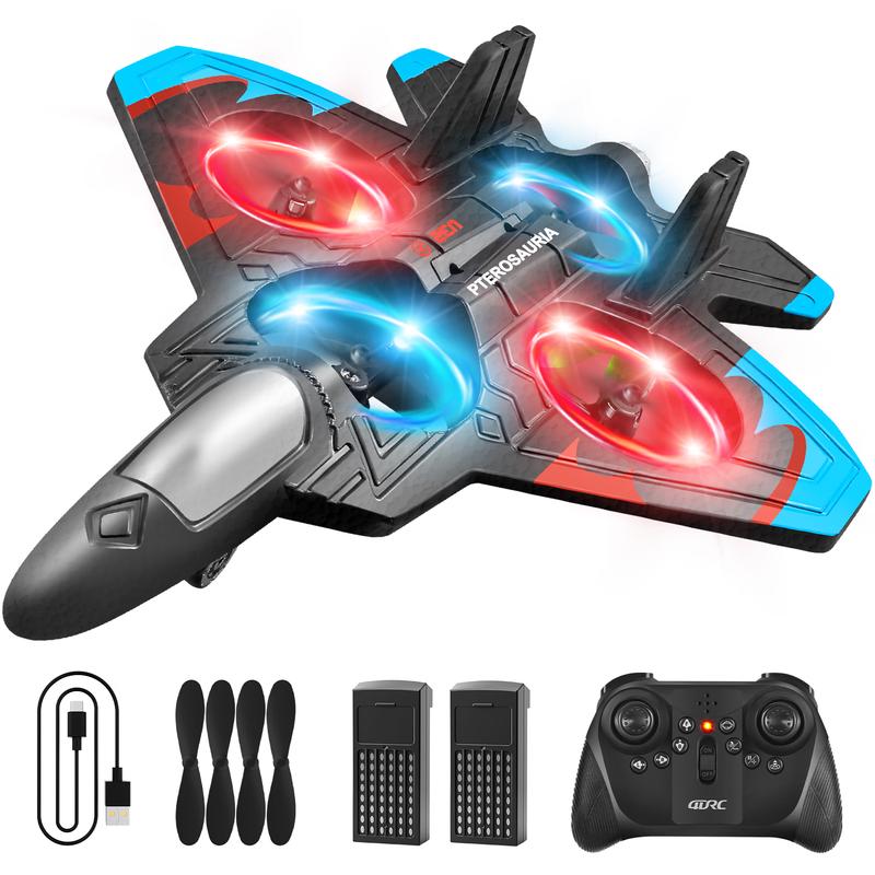4DRC Fighter Jet Drone with Colorful Lights
