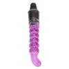 Soft Silicone Muscle Massager Head Replacement Head Attachment for Deep Tissue Massager 0.71 to 0.75in Purple