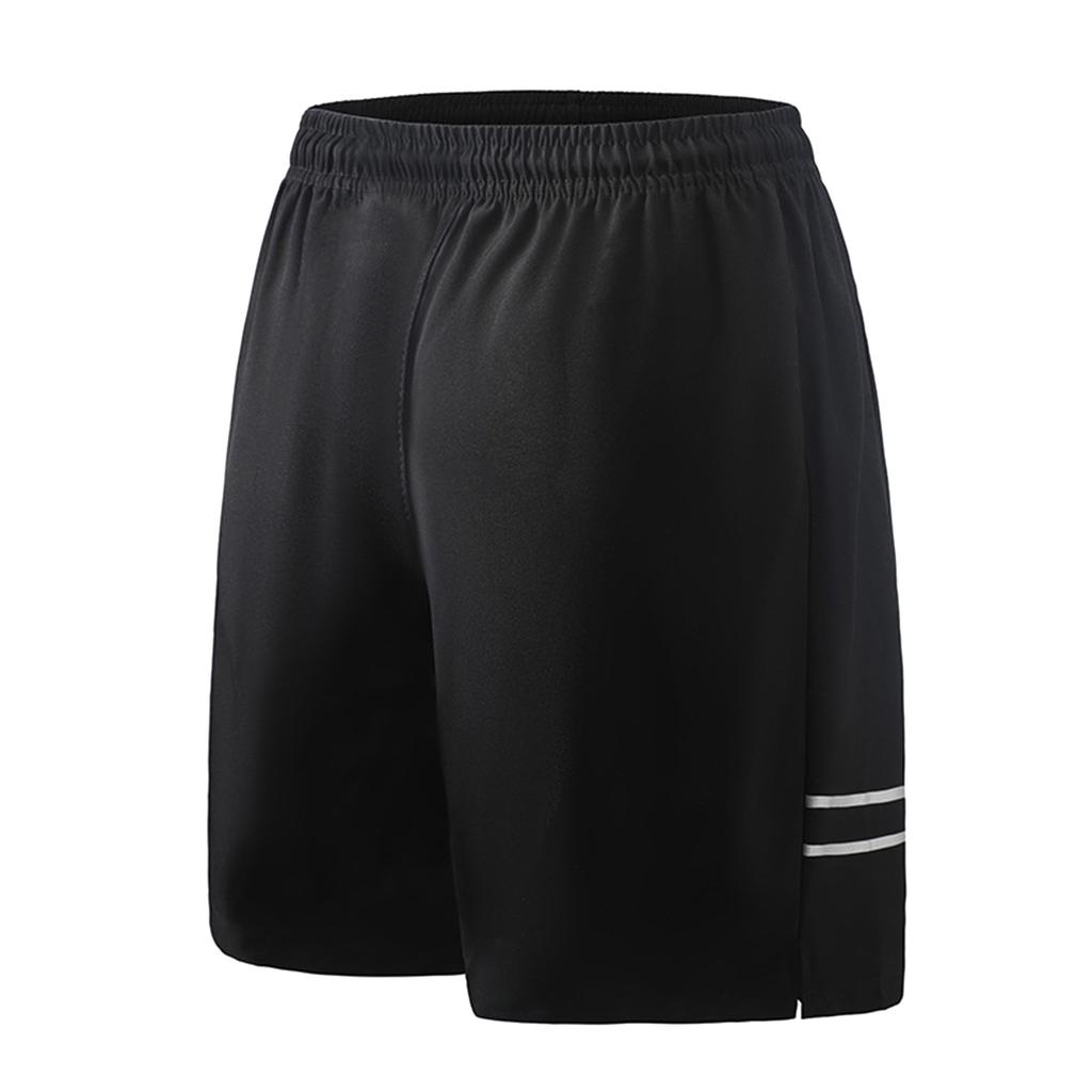 Men's Athletic Shorts with Elastic Waistband Drawstring and Side for Sports and Activities