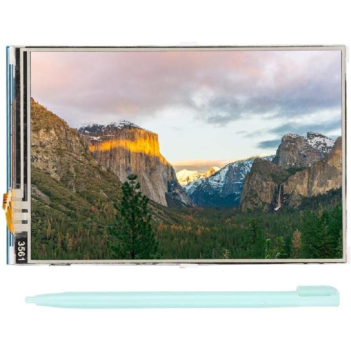 3.5 Inch 480x320 Colorful LCD TFT LCD, High Resolution Monitor for, Long Lifespan, Not Easy to Damage, HD Mini Universal Display