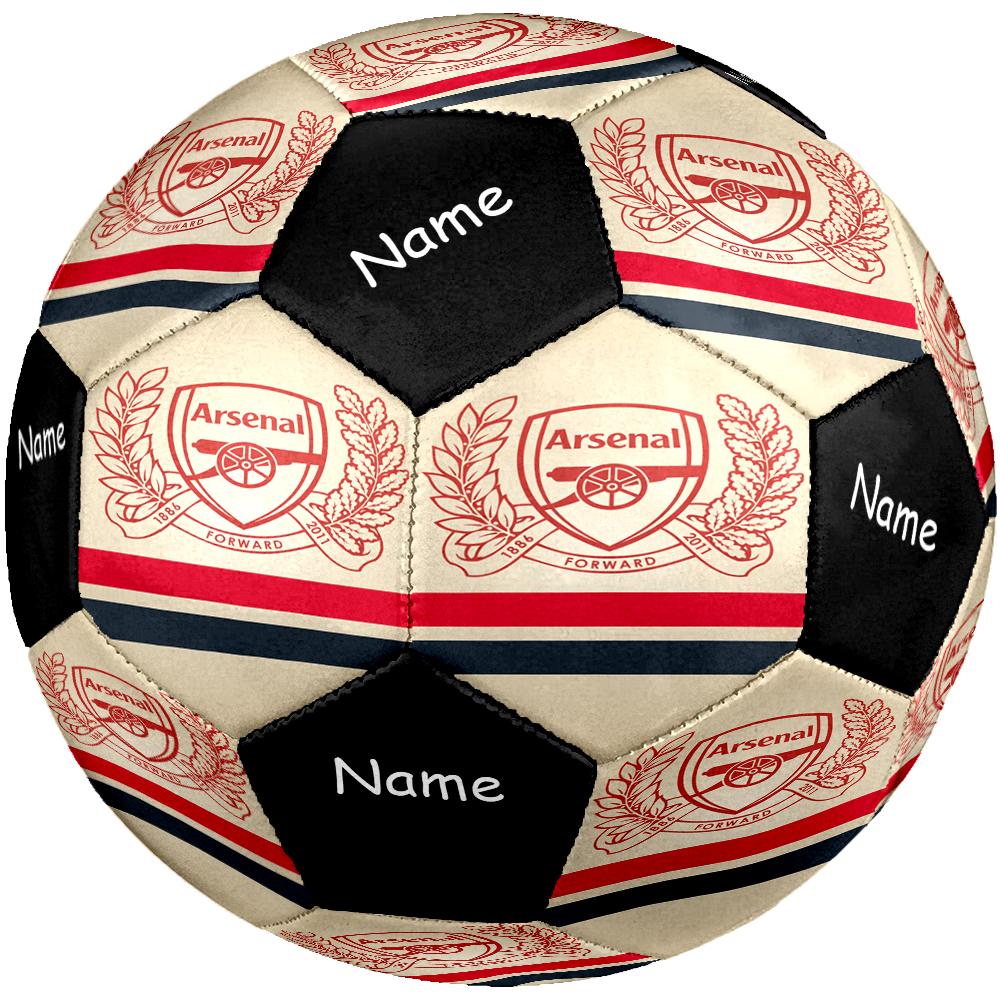 Custom Name Arsenal Football Club Theme Size 5 Soccer Ball, Suitable for Both Indoor and Outdoor Matches, a Gift Suitable for Everyone.