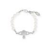 Logo Design Bracelet Women Bracelets White 6103000102P495P495