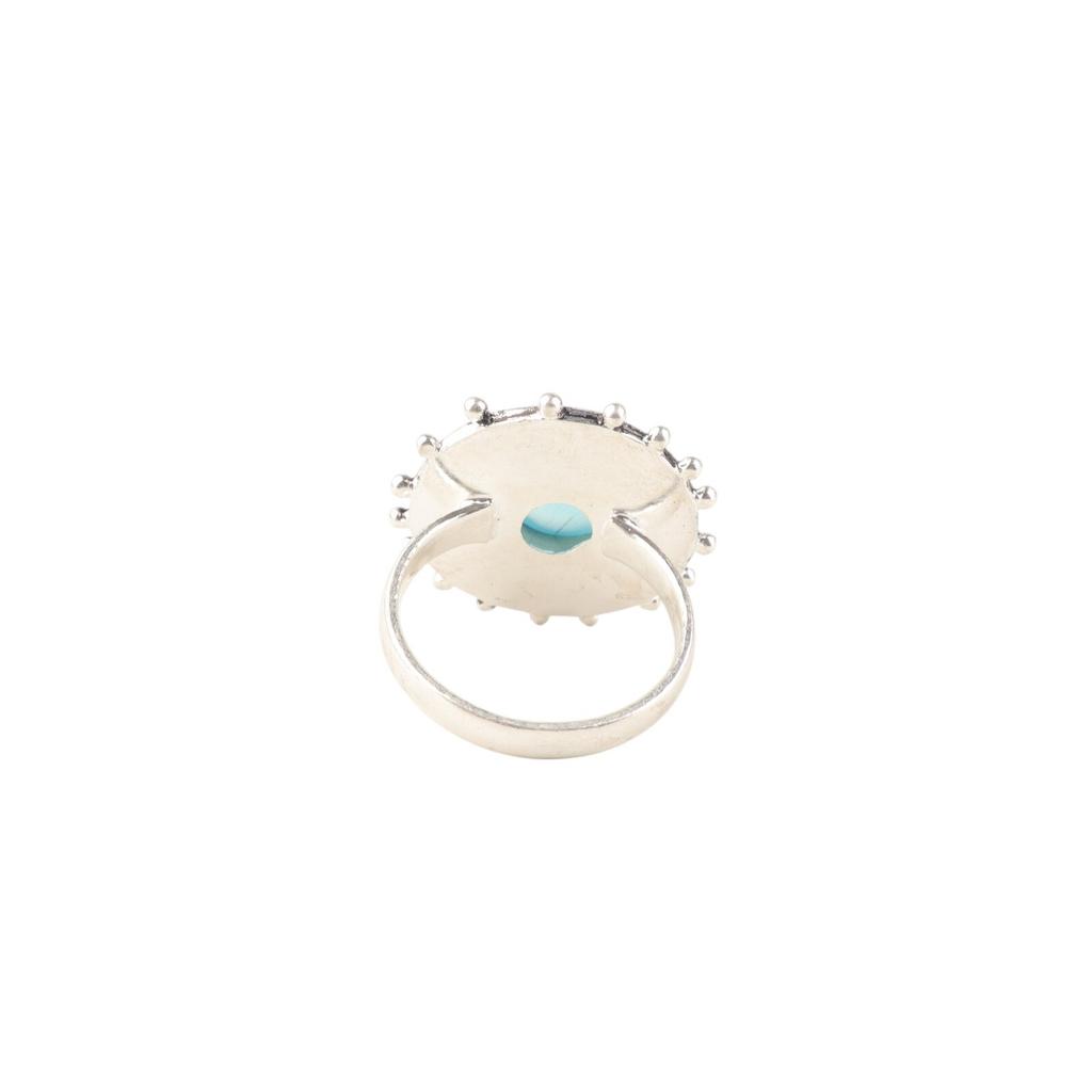Natural Blue Cat's Eye Gemstone 925 Sterling Silver Jewelry Handmade Women Ring RR-49-45