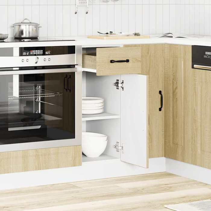 VidaXL Armoire de cuisine Kalmar chêne sonoma bois d'ingénierie 853460