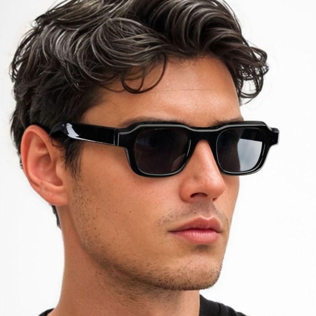 Classic Square Eyewear For Men And Women Uv400 Sun Protection Outdoor Sports And Travel