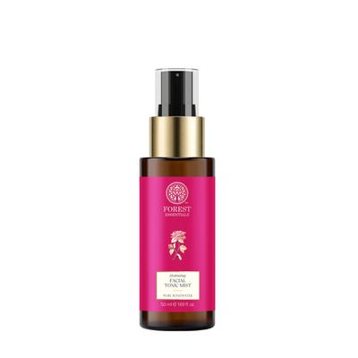 Forest Essentials Facial Tonic Mist with Pure Rosewater | Hydrating Steam Distilled Ayurvedic Toner for Fresh, Dewy Skin | Minimises Pores & Refres