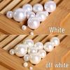 ABS Imitation Pearl Round Beads for DIY Handmade Bracelets & Necklaces Jewelry Accessories.
