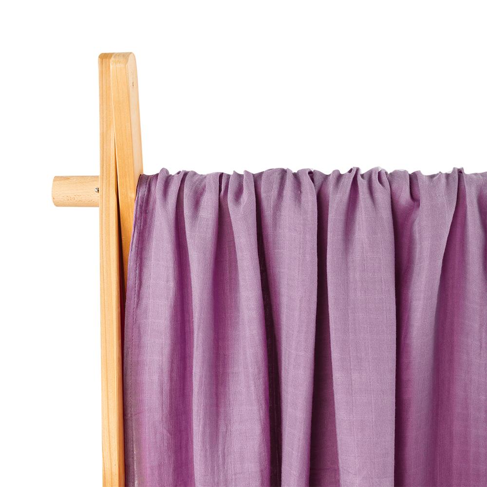 Kangobaby #Ma Vie Douce# Couleur Unie Coton Bambou Couverture d'emmaillotage en Mousseline pour Bébé Serviette de Bain pour Nouveau-né Couette pour Nourrisson Taille 120x110cm