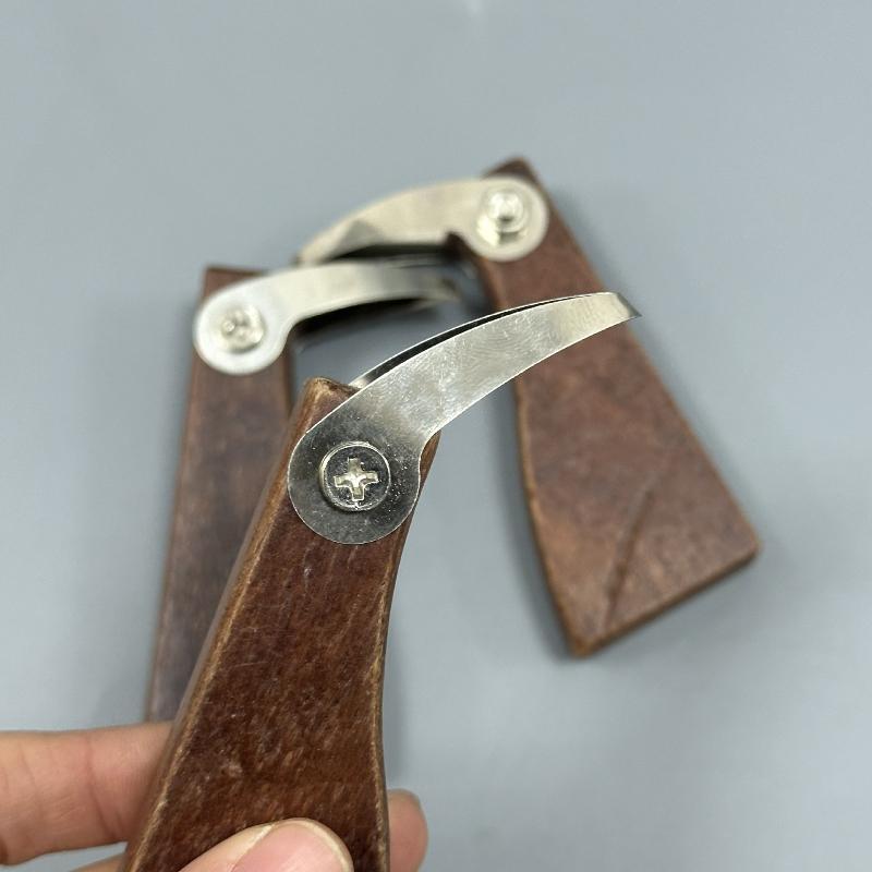 Pottery Tool Single-headed Circular Trimming Knife Is Suitable for Making Clay Sculpture Scraping and Texture Carving