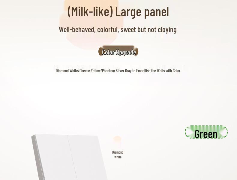 Chint 16A One-Gang 5-Hole Air Conditioner Wall Socket, Cream, Type 86, Phantom Silver Grey