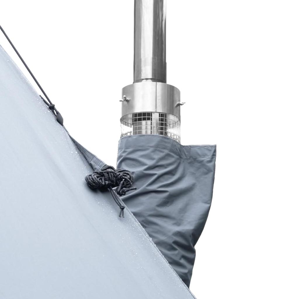 Mt.SUMI Wood Stove Chimney Guard ver.2 / Stove Guard Camping Tent Guard Heat-Resistant Protector Mesh