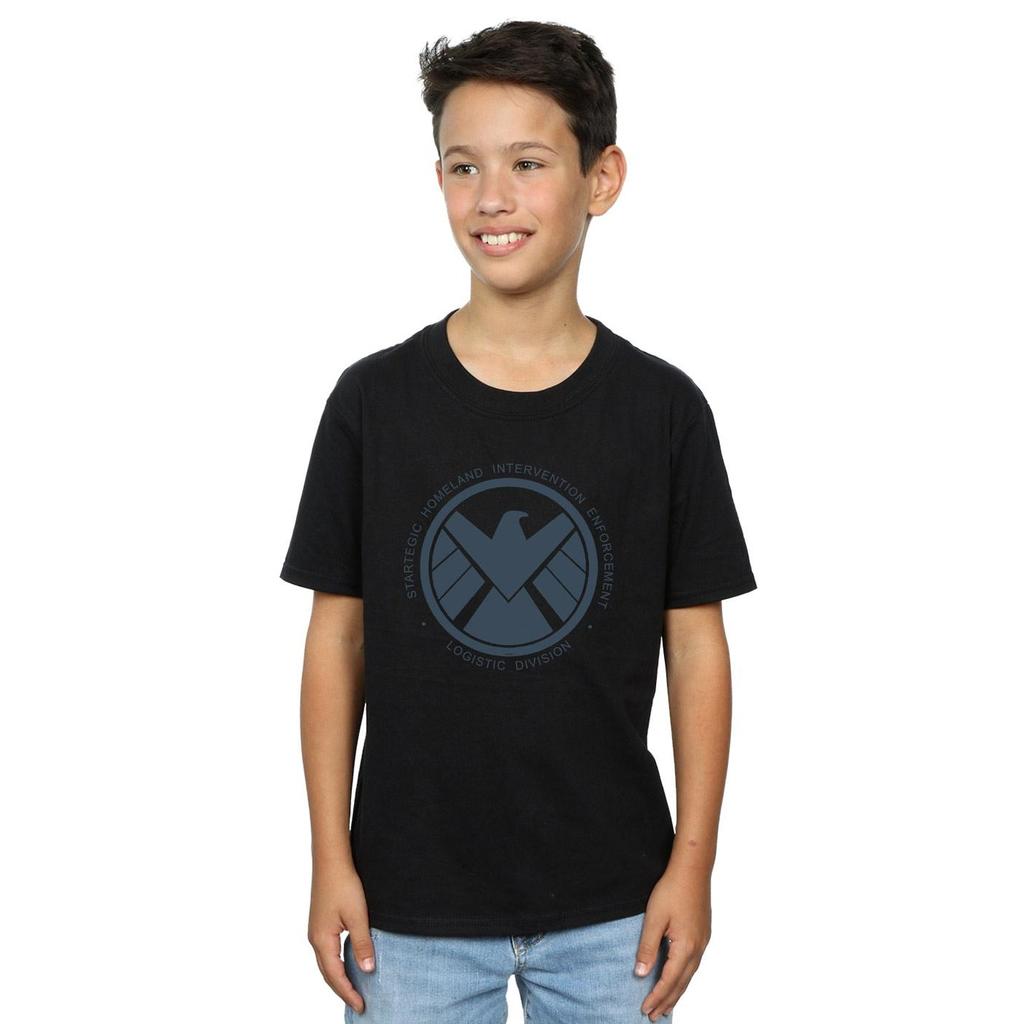 Marvel Boys Agents Of SHIELD Logistics Division T-Shirt