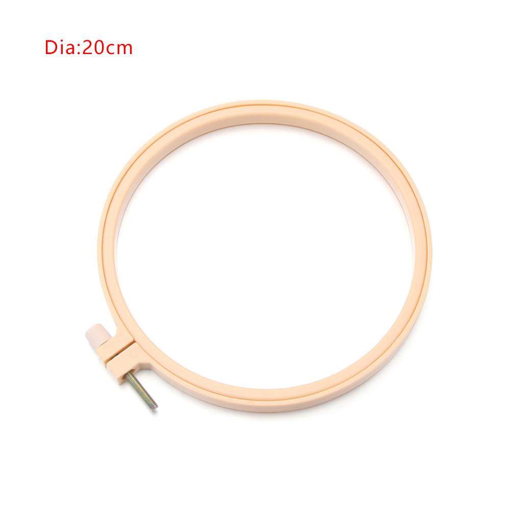 7-32cm DIY Frame Embroidery Hoop Ring Needlecraft Cross Stitch Machine Round Loop Beginners Hand Household Sewing Tools
