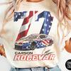Nascar 77 Carson Hocevar Tričko Comfort Colors, Retro 90s Bootleg Rap Tričko, Grafické Tričko Carson Hocevar, Styl Fanouškovského Oblečení Jezdce Nascar 77