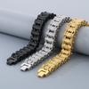 Personalized Trend Bracelet, Domineering Hip-Hop Titanium Steel Men'S Bicycle Chain Stainless Steel Locomotive Chain Jewelry