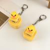 Duck Fidgety Toy Quacking Fidgety Toy Rechargeable Duck Key Chain Stress Relief Sensory Game Squeaky Home Decoration