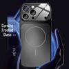 Instant iPhone 16/15 Pro Max Magnetic Corning Glass Case, 17-Window Compatible.