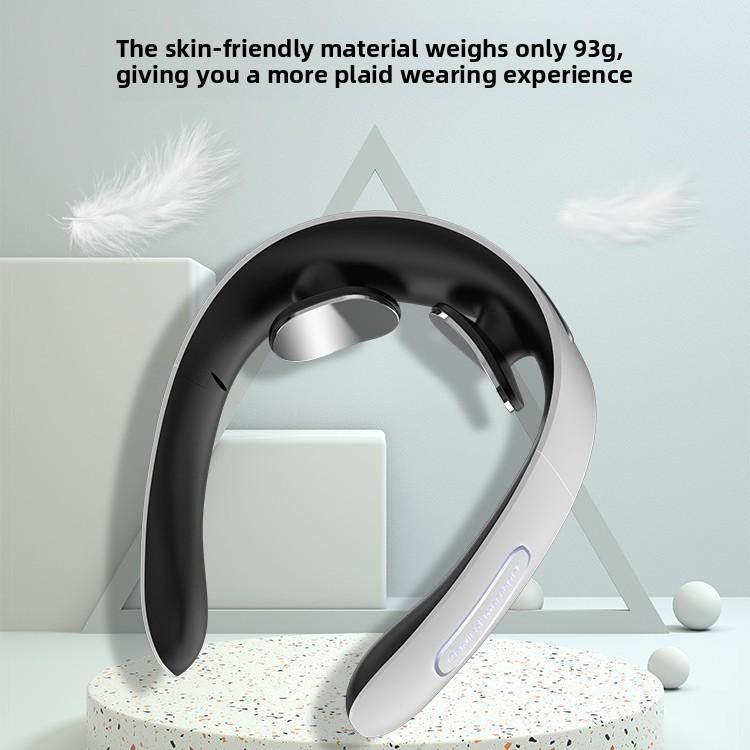 Portable Cervical Massager Neck Hanging Mini Compact Foldable Intelligent U-shaped Neck Protector Gift Neck Massager