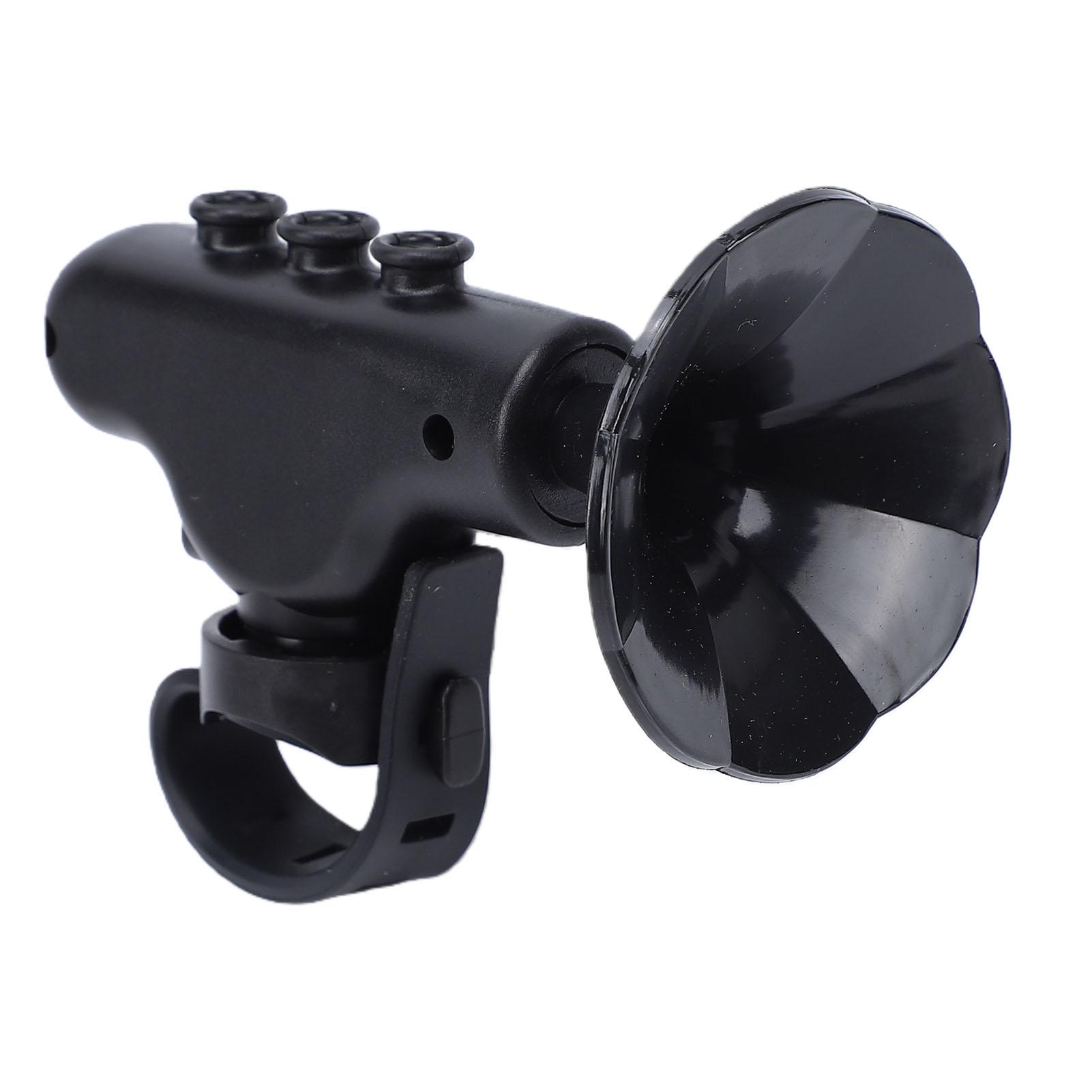 Electric Bike Horn 120dB Bicycle Bell with 300mAh Battery Operated Loud Mountain Bike Bell for Cycling