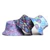 Panama Bucket Hats Animal Letter Print Fisherman Hat Summer Sun Hats For Women Men Reversible Fishing Cap