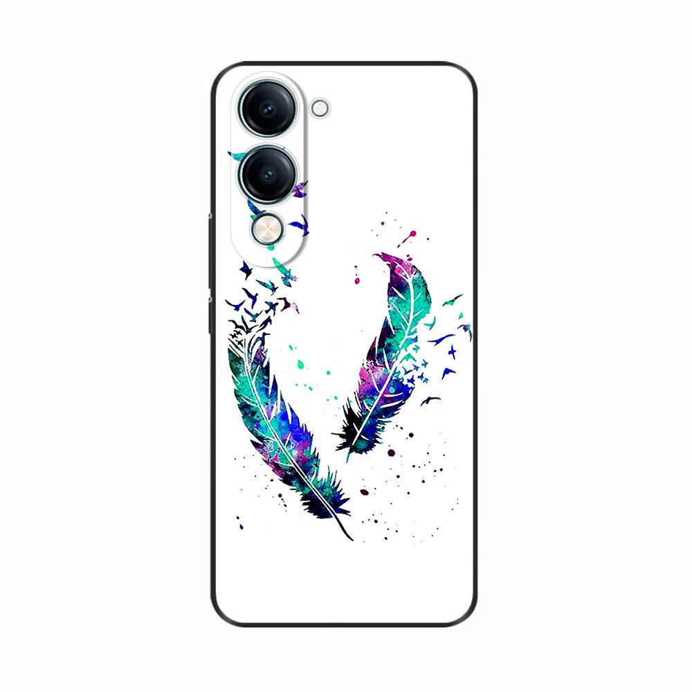 Silicon Phone Cover For Vivo Y19 5G Case 2025 Soft TPU Phone Case for Vivo Y19 5G Cover 6.74'' Shockproof Fundas Shell Bag Coque