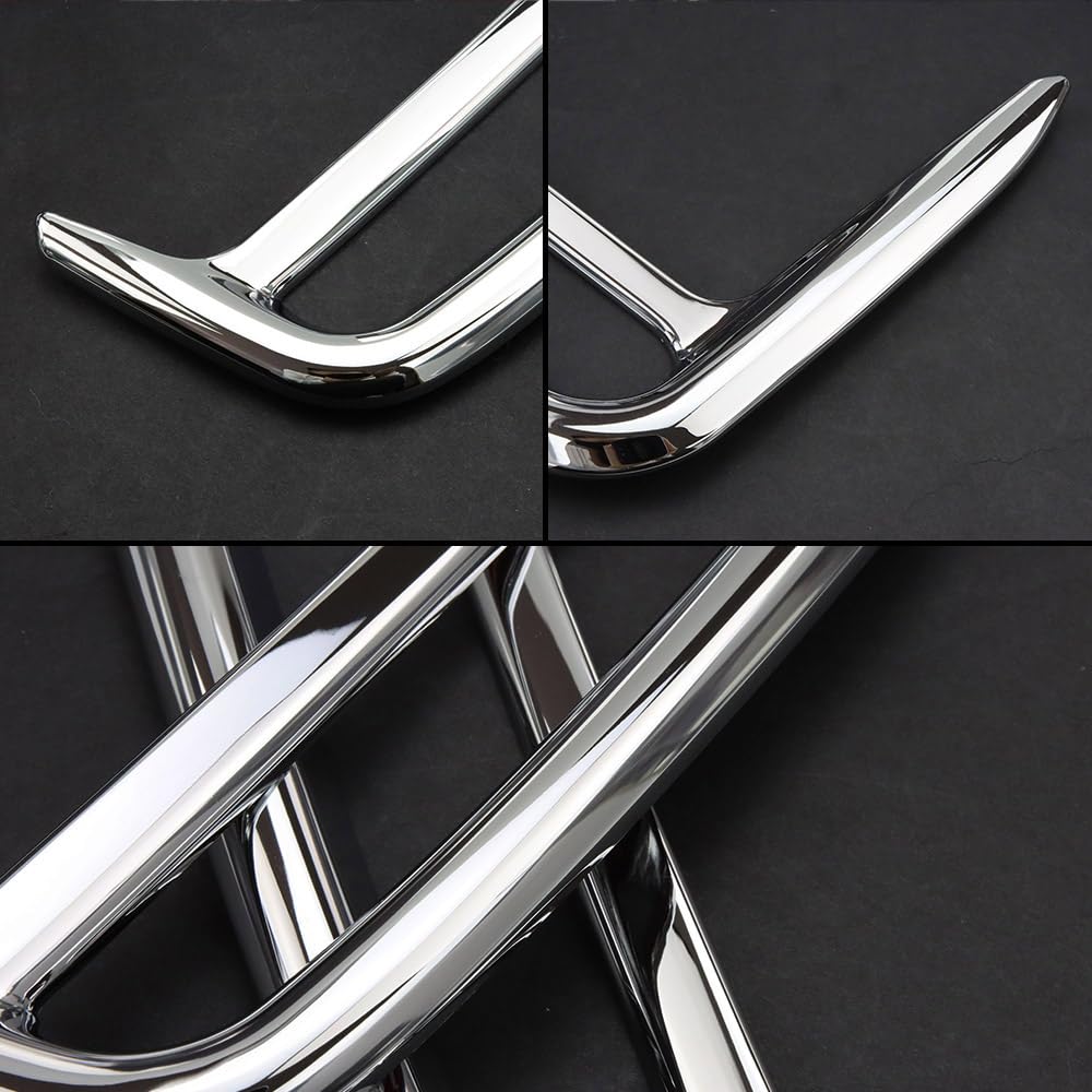 Tokutoyo Rear Fog Light Garnish for Honda Custom Exterior Custom Set N-BOX JF5/JF6, Parts, Mirror-Plated Finish, 2-Piece