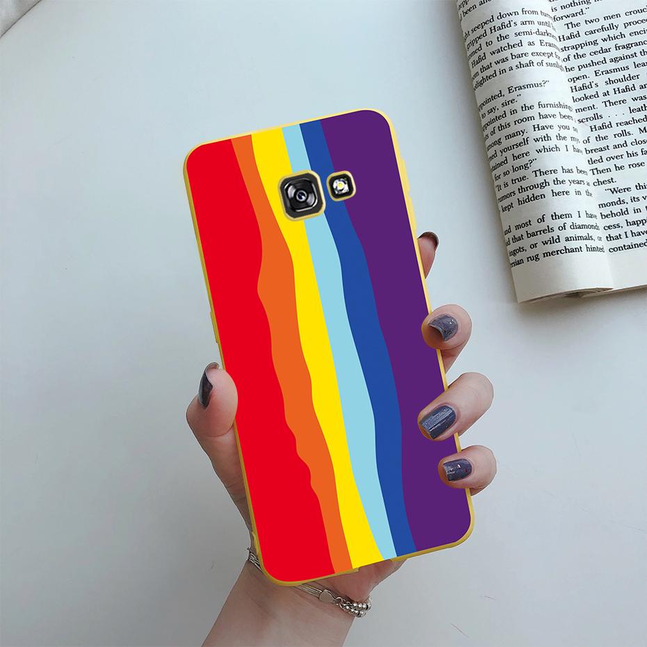 For Samsung Galaxy A5 2016 A510 A5 2017 A520 Case Fashion Sunflower Silicone Soft Phone Case For Samsung A5 A 5 2016 2017 Cover