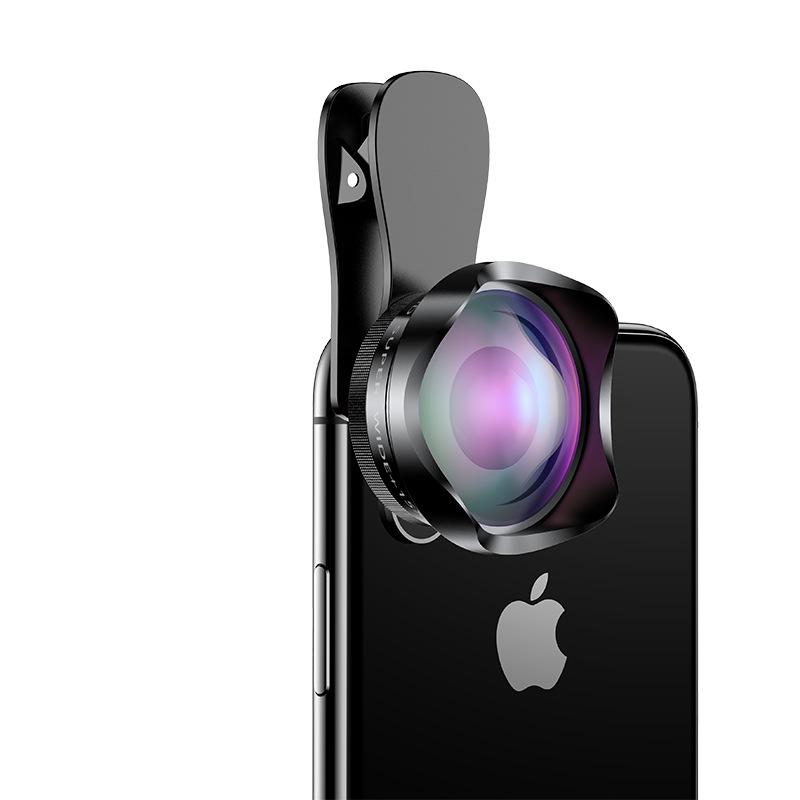 "HD Wide-Angle Macro Lens for Mobile Live Streaming"