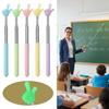 Leuchtende Fingerlesestöcke Macaron-Farbe Lehrstock Langlebiger Lehrzeiger Schule Büro