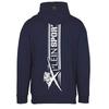 Plein Sport Herren Kapuzenpullover mit großem Logo-Rückendruck