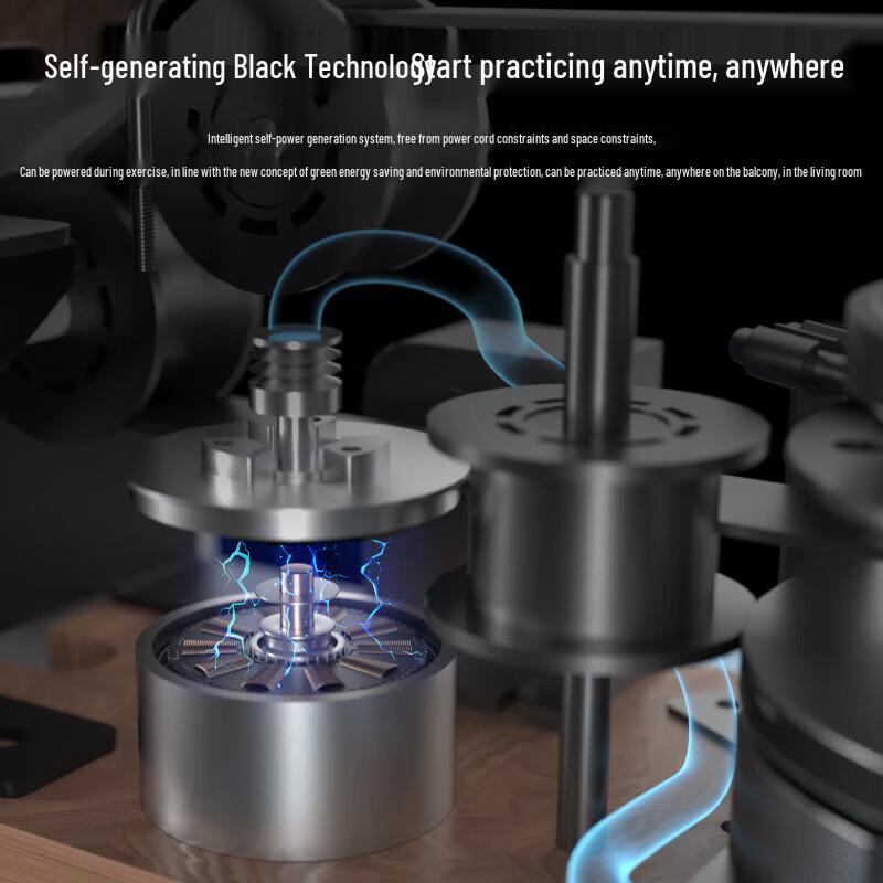 HEAD Self-Generating Foldable Water-Magnetic Dual Resistance Rowing Machine