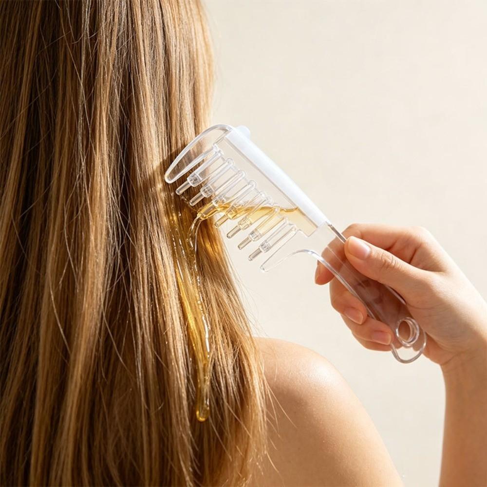 Multi-Function Hair Firming Applicator Hair Care Massage Guide Liquid Comb Barber Shop Salon