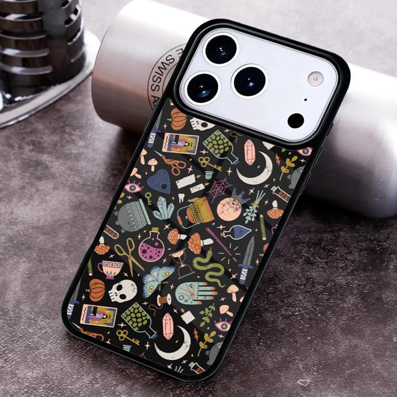 Halloween Phone Case for iPhone 17 16 15 Pro Max Air 14 13 12 11 Plus Shockproof Cover