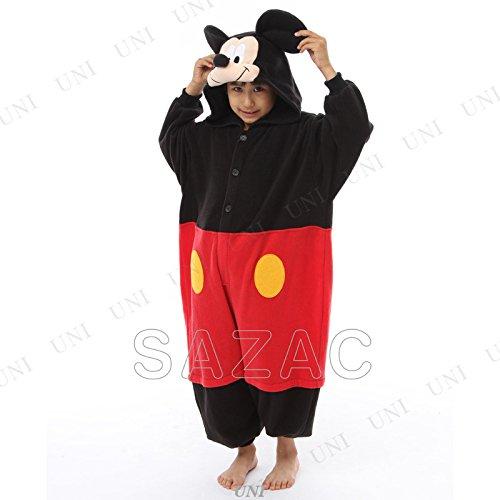 SAZAC Mickey Mouse Fleece Kigurumi 130cm RBJ-026H