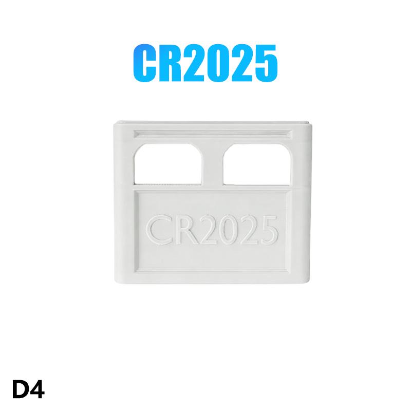 Aaa/Aa/9V/Cr2032/Cr2025 Battery Storage Box Stackable Battery Organizer Decorative Battery Holder, Home, Office Storage Box