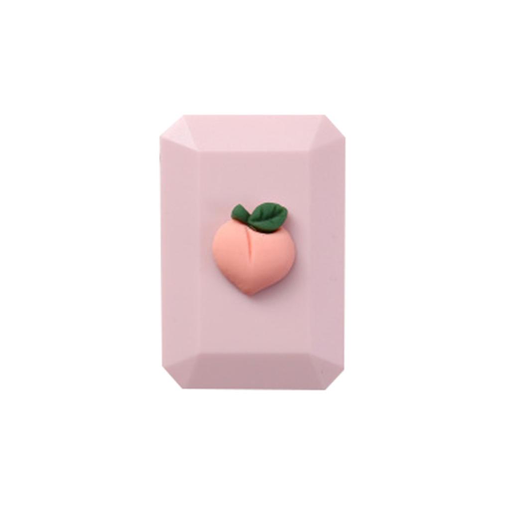 Travel Outdoor Cute Fruit Shape Storage C^ontact L^ens Holder Case Mirror Box Container