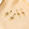 1 Pair of  Women's  Earrings  Alloy  Dancing Girl  Pendant  Earrings