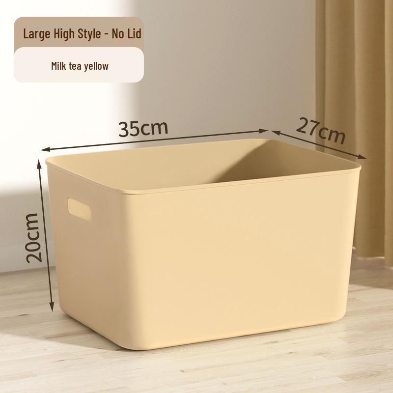Aufbewahrungsbox aus Kunststoff mit Deckel - Ideal für Kleidung, Snacks und Sonstiges
