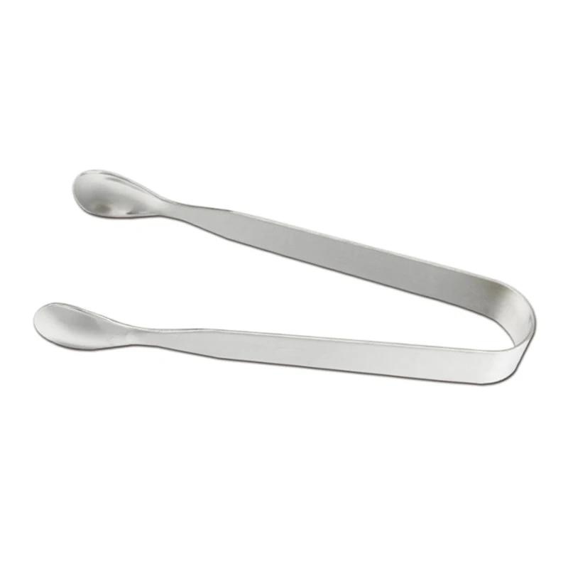 

Stainless Steel Coffee Sugar Clip Tweezer Clamp Tong Coffee Ice Cube Little Clips Kitchen Tools Gadgets 11*2.5CM серебряный