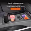 Volkswagen Tiguan L-Pro Console Silicone Protective Mat for 24 Models - Full Coverage Car Accessory.