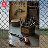 Vintage Workshop Metal Art Rustic Decor 2D Flat 8x12 Inch Tin Sign