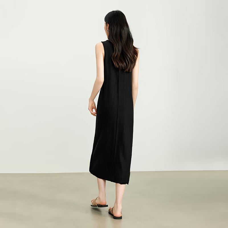 JOY SPEAKER Elegant Sleeveless Maxi Dress