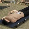 Pliabil pentru exterior Pliabil Pat de camping cu sac de depozitare Suportă 150 kg Ușor Montare ușoară Portabil Compact Drumeție Alpinism Pliabil Cort Pliabil Pat de camping
