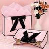 3pcs Gift Bags Large Gift Bags 1Pc Paper Gift Bag with 1 Tissue Paper 1 Greeting Cards and 1 Ribbon Present Bags with Handles Shopping Handheld Bag
